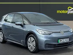Stonewashed blue metallic Used 2022 VW ID.3 Pro Performance Hatchback | £15,000 (Good price)