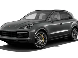 Quarzite grey metallic Used 2020 Porsche Cayenne Turbo S SUV | £77,990