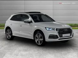 White Used 2018 Audi Q5 S-Line SUV | £23,999 (Fair price)