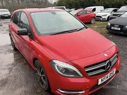 Red Used 2014 Mercedes B180 MPV | £7,250 (Good price)