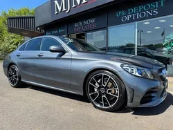 Grey Used 2020 Mercedes C220 AMG line Sedan | £22,495 (A bit pricey)