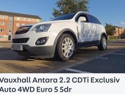 White Used 2012 Vauxhall Antara SUV | £3,995 (Fair price)