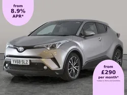Silver Used 2019 Toyota C-HR SUV | £16,046 (Fair price)