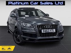 Grey Used 2014 Audi Q7 S-line plus SUV | £12,995 (Fair price)