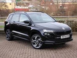 Black Used 2024 Skoda Karoq SportLine SUV | £28,056 (Fair price)