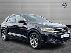 Black Used 2024 VW T-Roc R-line SUV | £24,990 (Fair price)