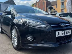 Black Used 2014 Ford Focus Zetec Hatchback | £4,295 (Fair price)