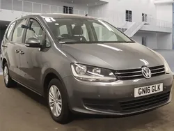 Urano grey Used 2016 VW Sharan S MPV | £9,775 (Fair price)