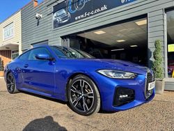 Blue Used 2021 BMW 420 M Sport Coupe | £25,495 (Fair price)