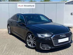 Black Used 2019 Audi A6 S-Line Sedan | £21,950 (Fair price)