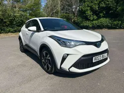 White Used 2023 Toyota C-HR Design SUV | £22,650 (A bit pricey)