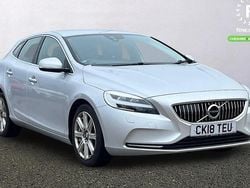 Silver Used 2018 Volvo V40 Inscription Hatchback | £13,999 (Fair price)