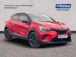 Id metallic flame red/diamond black Used 2023 Renault Captur Rive Gauche SUV | £16,000 (A bit pricey)
