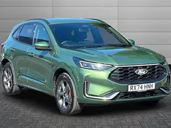 Bursting green Used 2024 Ford Kuga ST-Line SUV | £26,000 (Fair price)