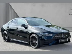Black Used 2025 Mercedes CLA180 AMG Line Premium Plus Sedan | £32,890 (A bit pricey)