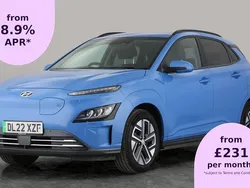 Blue Used 2022 Hyundai Kona Premium SUV | £16,215 (Fair price)