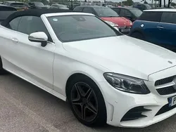 White Used 2019 Mercedes C220 Active Cabriolet | £19,699 (Fair price)