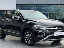 Deep black pearl Used 2023 VW T-Roc Style SUV | £21,156 (Fair price)
