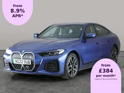 Blue Used 2022 BMW i4 M Sport Sedan | £25,489 (Good price)