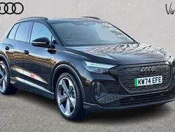 Used 2025 Audi Q4 e-tron Black Edition SUV | £37,974