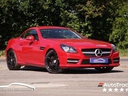 Red Used 2012 Mercedes SLK250 AMG Cabriolet | £8,699 (Fair price)