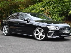 Black Used 2021 Audi A4 S-Line Sedan | £19,600 (Fair price)