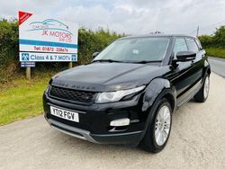 Black Used 2012 Land Rover Range Rover evoque Pure SUV | £8,495 (Fair price)