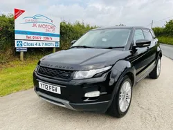 Black Used 2012 Land Rover Range Rover evoque Pure SUV | £8,495 (Fair price)