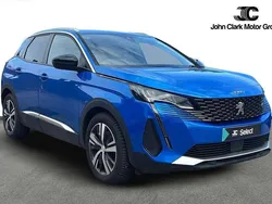 Blue Used 2021 Peugeot 3008 Allure Premium SUV | £17,250 (Fair price)