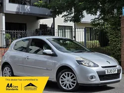 Silver Used 2010 Renault Clio II Dynamique Hatchback | £2,195 (Fair price)