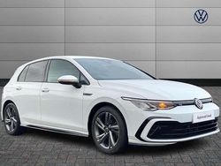 White Used 2021 VW Golf VIII R-line Hatchback | £18,750 (Fair price)