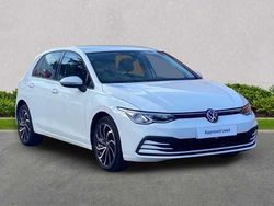 White Used 2022 VW Golf VIII Life Hatchback | £17,056 (Fair price)