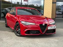 Red Used 2022 Alfa Romeo Giulia Quadrifoglio Sedan | £53,990 (Fair price)