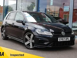 Black Used 2017 VW Golf VII R Hatchback | £18,995 (Fair price)