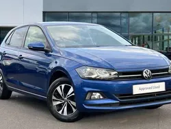 Reef blue metallic Used 2021 VW Polo Match Hatchback | £15,090 (Fair price)