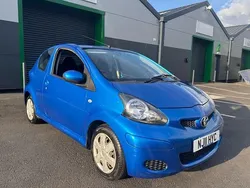 Blue Used 2011 Toyota Aygo Hatchback | £1,995 (Good price)