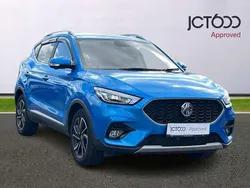 Blue Used 2022 MG ZS Exclusive Sedan | £15,364 (Fair price)