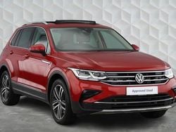 Red Used 2022 VW Tiguan Elegance SUV | £24,450 (Good price)