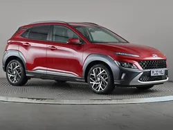 Red Used 2022 Hyundai Kona Premium SUV | £17,498 (Fair price)
