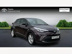 Mauve/purple Used 2022 Toyota C-HR SUV | £19,618 (Fair price)