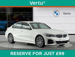 White Used 2021 BMW 320 M Sport Sedan | £24,221 (Fair price)