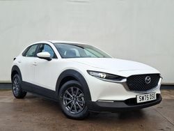 Pearl snowflake white New 2025 Mazda CX-30 Center-Line SUV | £23,498 (Super price)