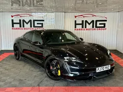 Black Used 2020 Porsche Taycan Performance Package Sedan | £54,995 (Expensive)