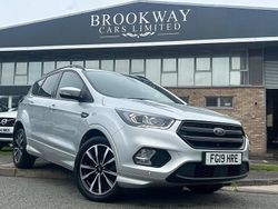 Silver Used 2019 Ford Kuga ST-Line SUV | £10,790 (Fair price)