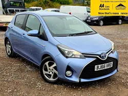 Blue Used 2016 Toyota Yaris Hybrid Hatchback | £7,788 (A bit pricey)