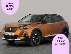Orange Used 2021 Peugeot e-2008 GT SUV | £12,739 (Fair price)