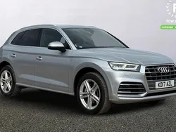 Silver Used 2017 Audi Q5 S-Line SUV | £18,799 (Fair price)