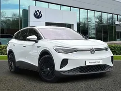 Glacier white Used 2022 VW ID.4 Pure SUV | £17,791 (Fair price)