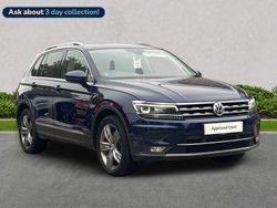 Blue Used 2019 VW Tiguan SEL SUV | £18,398 (Good price)