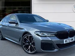 Grey Used 2022 BMW 520 M Sport | £30,311 (A bit pricey)